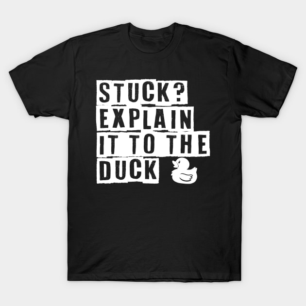 Quack Duck T-Shirt by maxcode